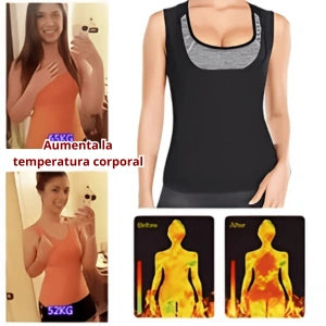Combo Chaleco Quemador + Rodillera para mujer