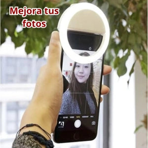 Aro Luz Selfie Compacto