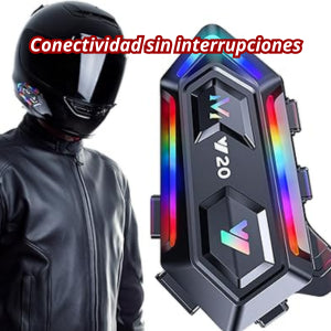 Audífono Para Casco De Moto Bluetooth