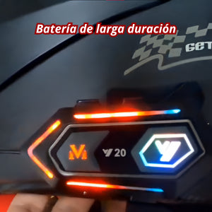 Audífono Para Casco De Moto Bluetooth