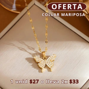 Collar Mariposa