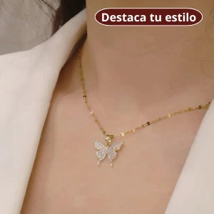 Collar Mariposa
