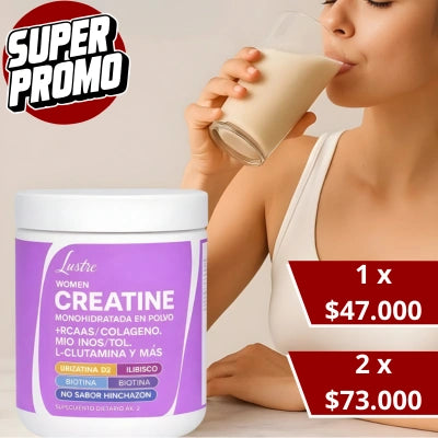 Creatina Lustre Fuerza Femenina