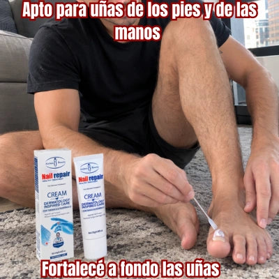 Crema Gel Reparadora de Uñas Triple Acción