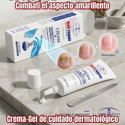 Crema Gel Reparadora de Uñas Triple Acción