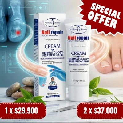 Crema Gel Reparadora de Uñas Triple Acción