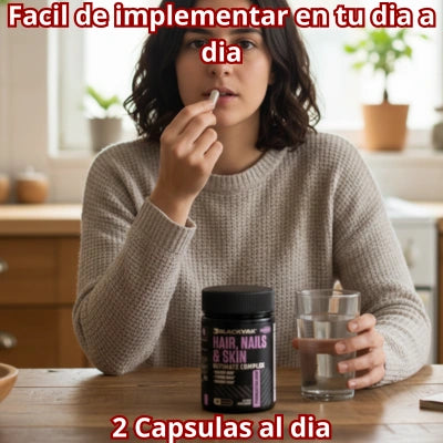 Hairnails Skin X — Complejo Total de Belleza 60 Cáps