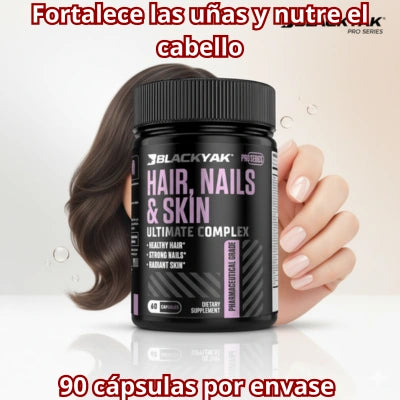 Hairnails Skin X — Complejo Total de Belleza 60 Cáps