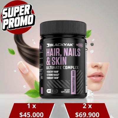 Hairnails Skin X — Complejo Total de Belleza 60 Cáps