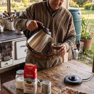 Pava Acero Esencia Mate