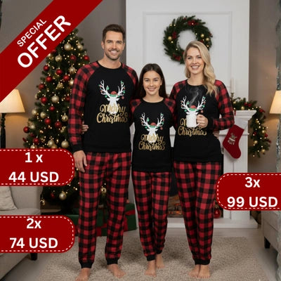 Pijama Familiar “Abrazo de Navidad”