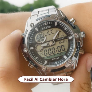 Fossil Adventure Dual-Time Chrono